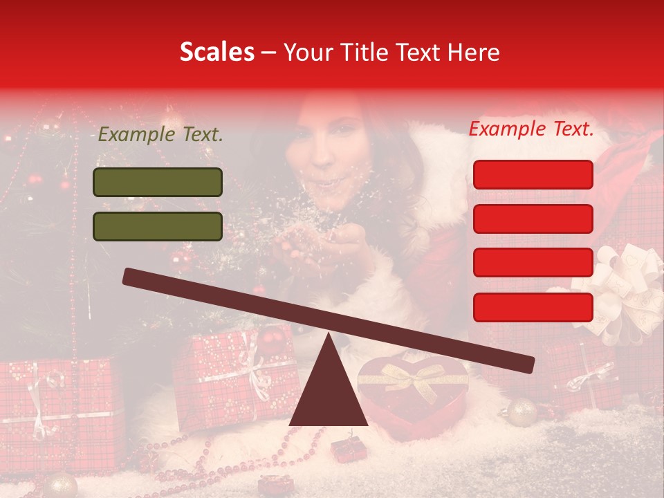 Winter Event Snow PowerPoint Template