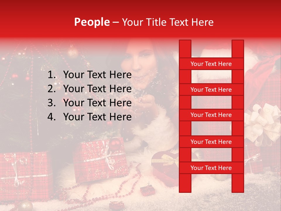 Winter Event Snow PowerPoint Template