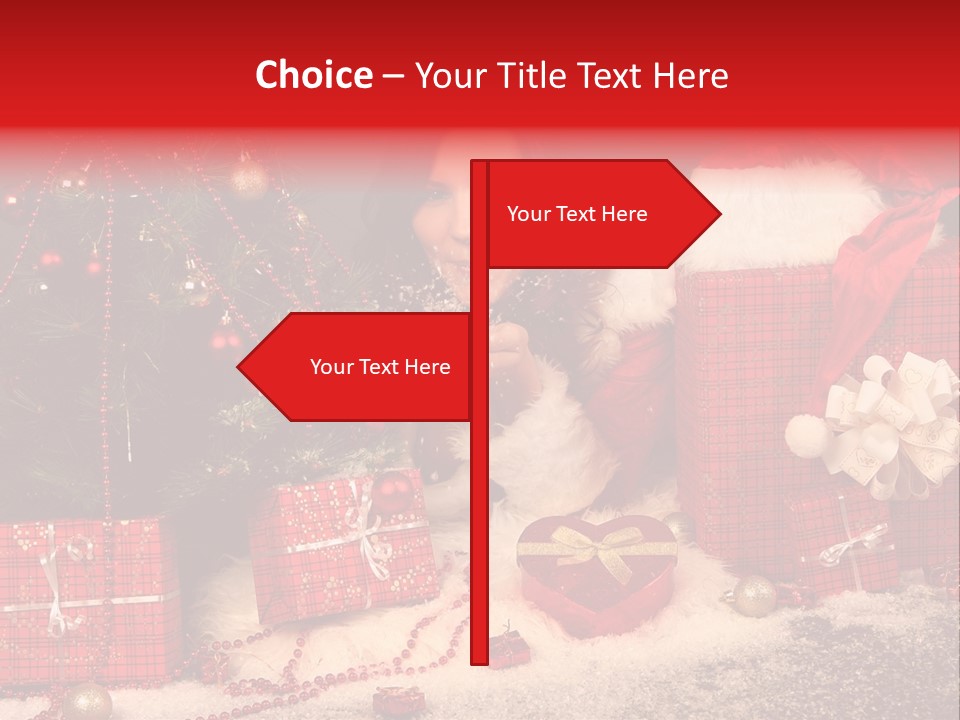 Winter Event Snow PowerPoint Template