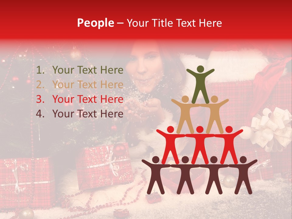 Winter Event Snow PowerPoint Template