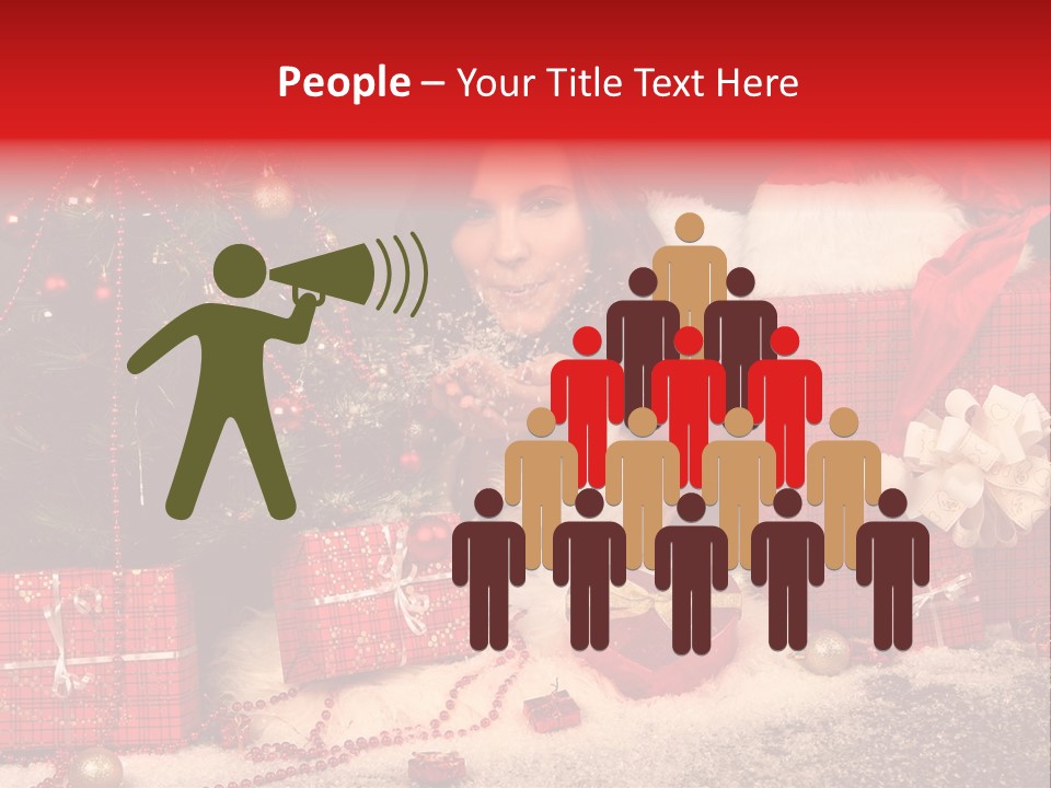 Winter Event Snow PowerPoint Template