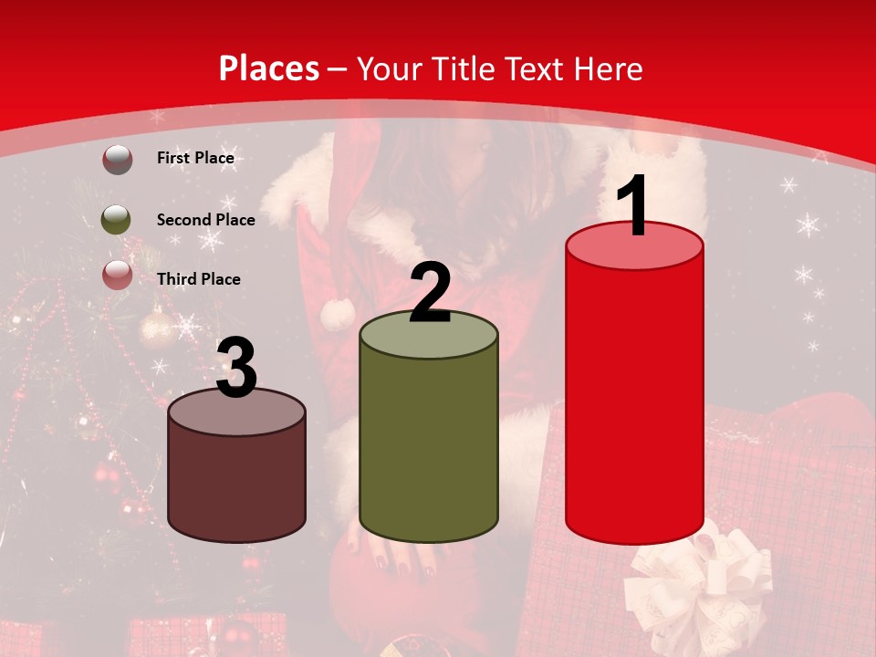 Pretty Winter Surprise PowerPoint Template