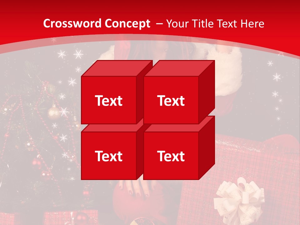 Pretty Winter Surprise PowerPoint Template