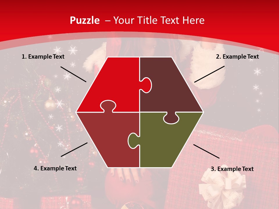 Pretty Winter Surprise PowerPoint Template