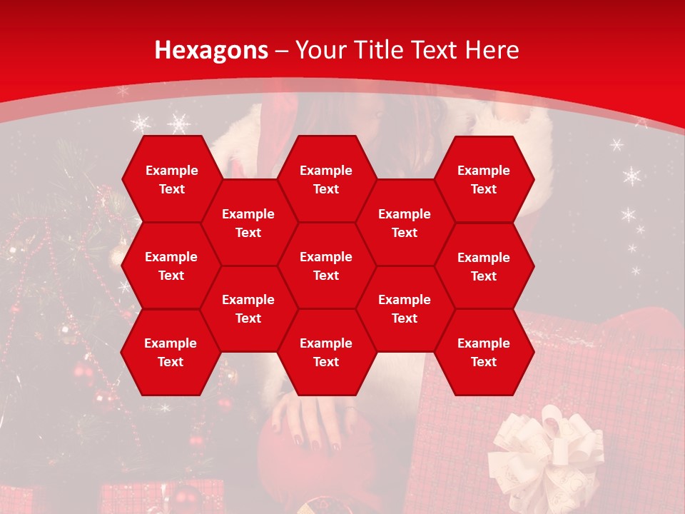 Pretty Winter Surprise PowerPoint Template