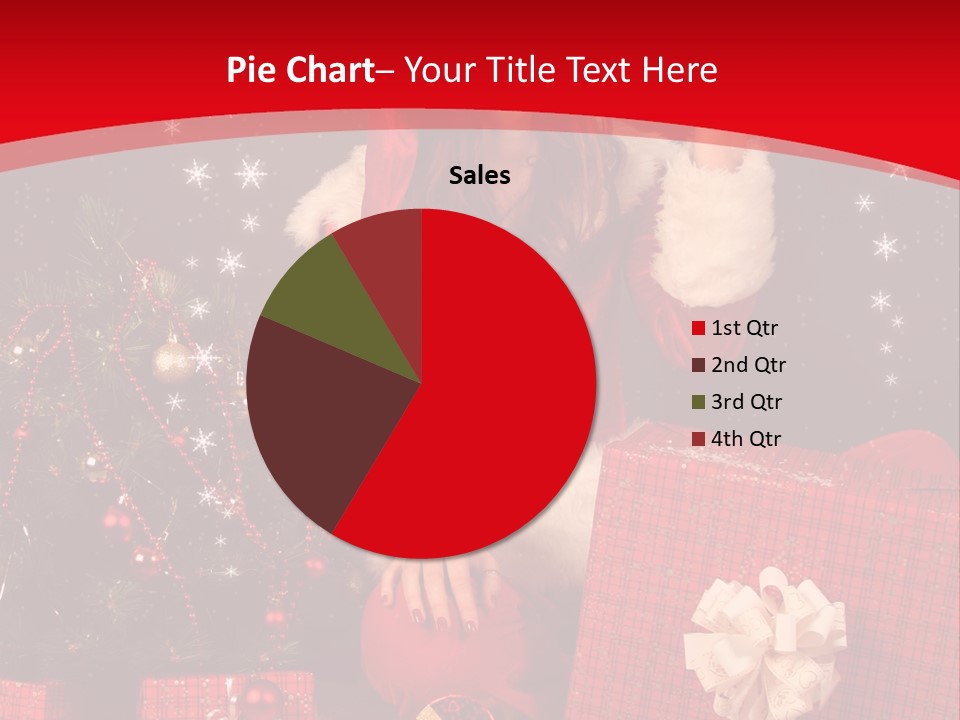 Pretty Winter Surprise PowerPoint Template