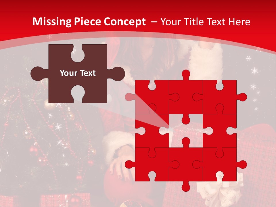 Pretty Winter Surprise PowerPoint Template