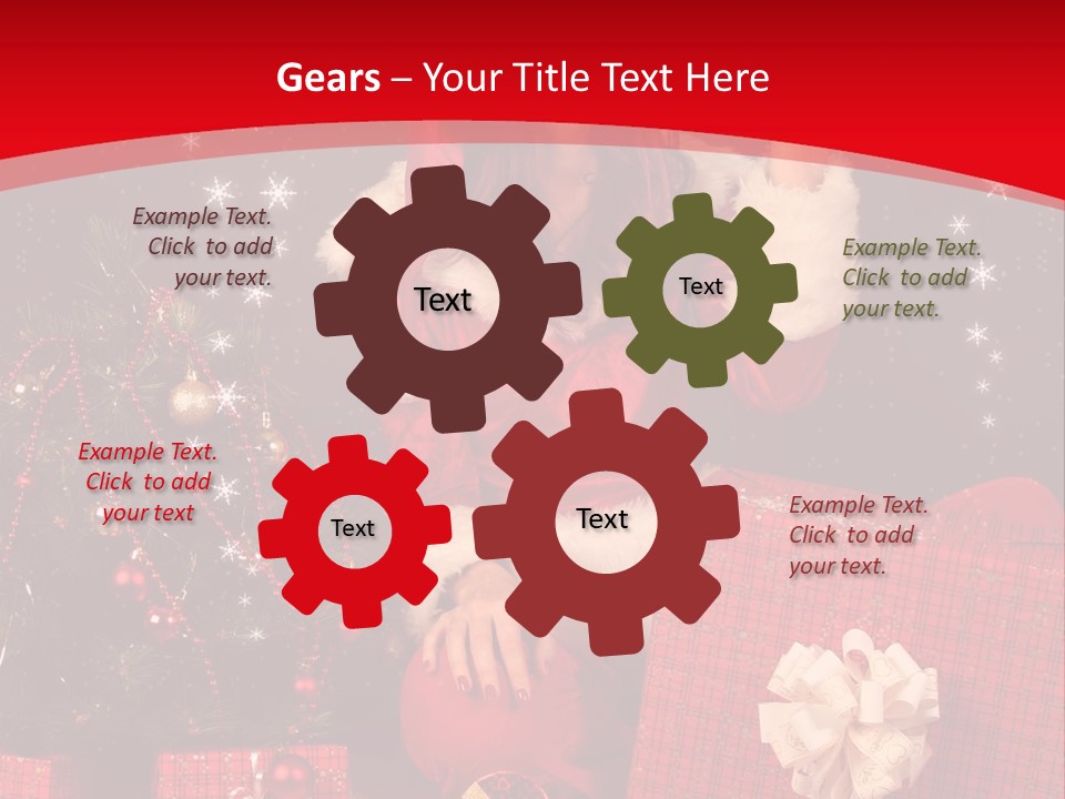 Pretty Winter Surprise PowerPoint Template