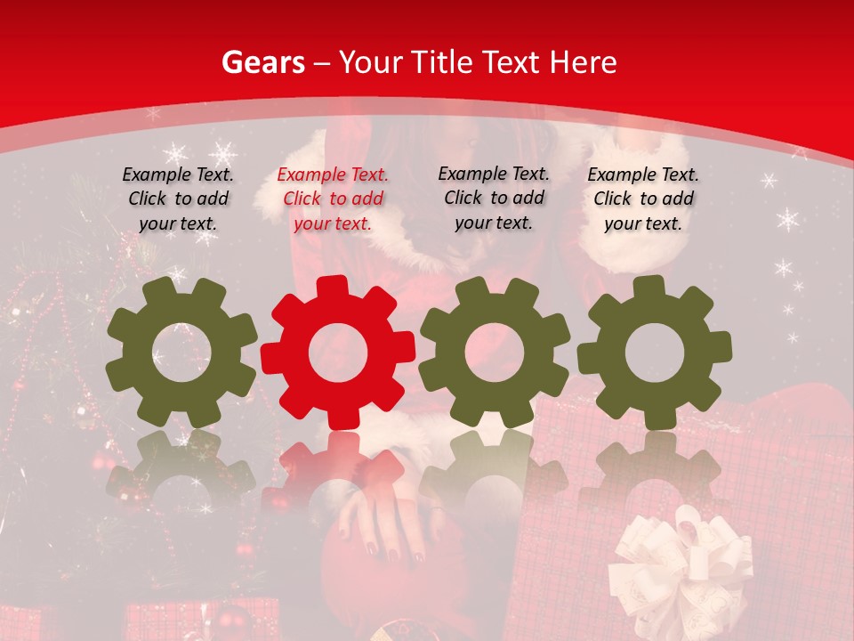 Pretty Winter Surprise PowerPoint Template