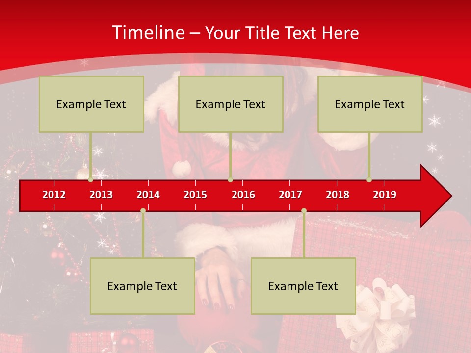 Pretty Winter Surprise PowerPoint Template