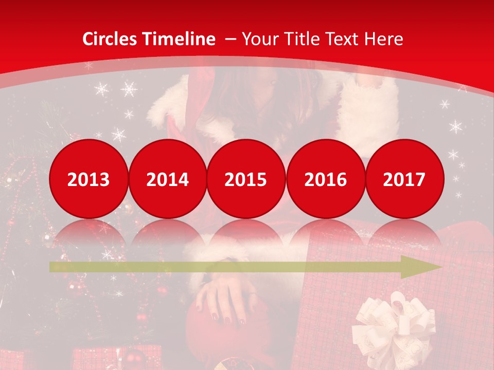 Pretty Winter Surprise PowerPoint Template