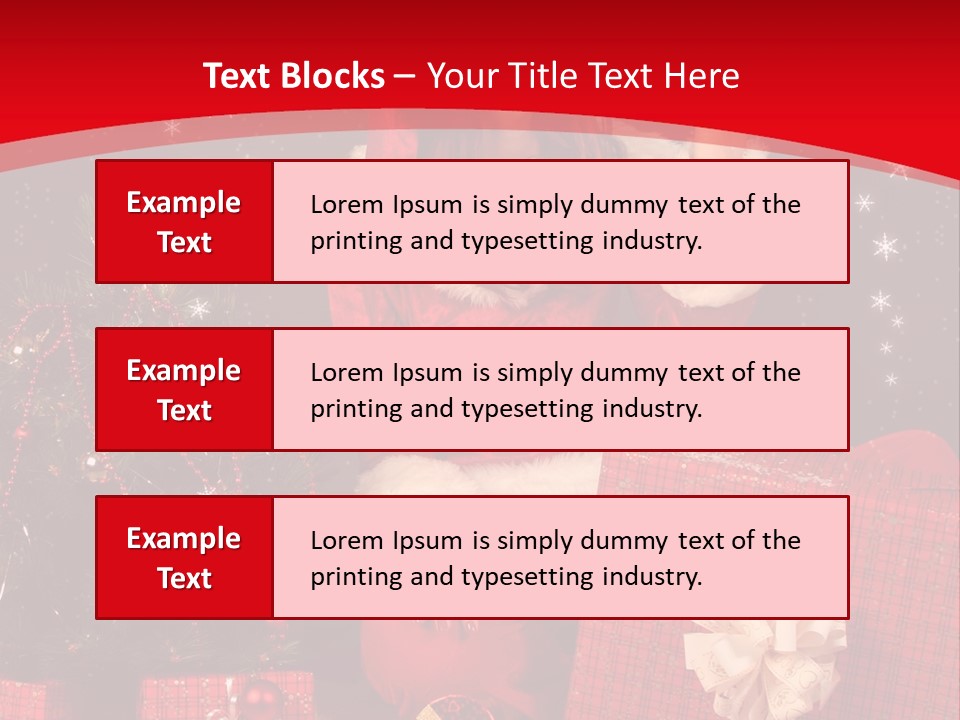 Pretty Winter Surprise PowerPoint Template