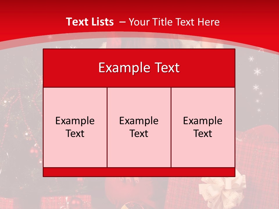 Pretty Winter Surprise PowerPoint Template