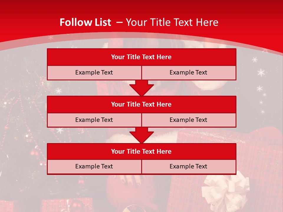 Pretty Winter Surprise PowerPoint Template