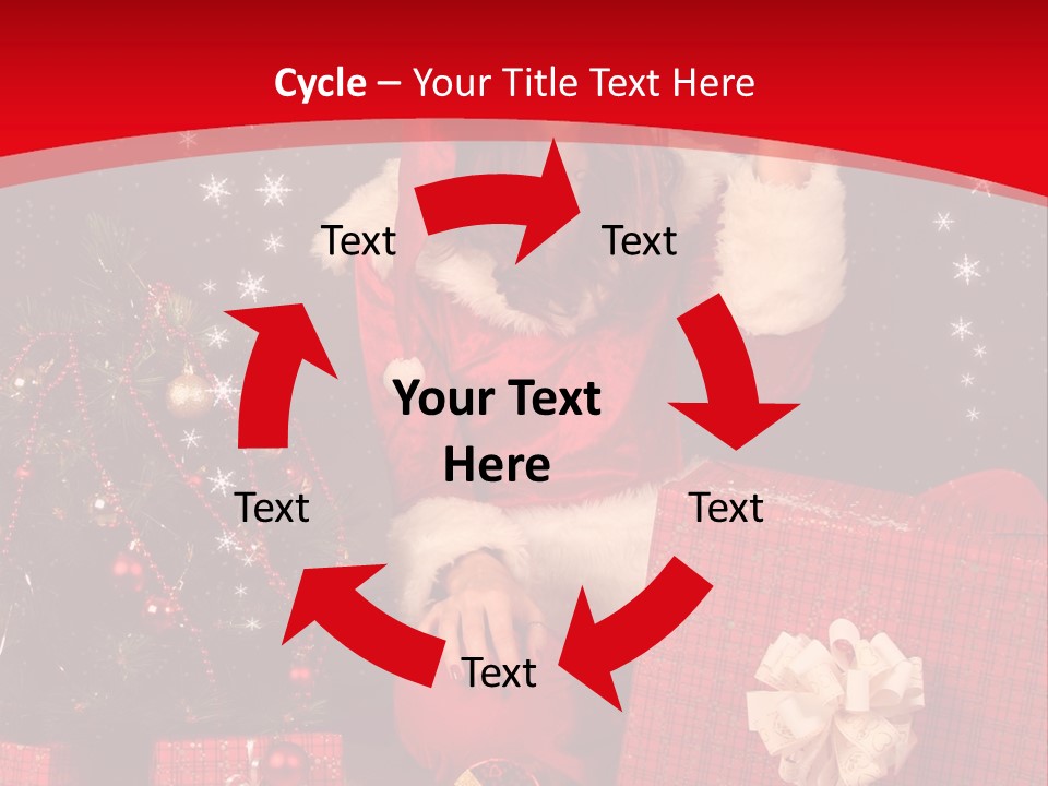 Pretty Winter Surprise PowerPoint Template