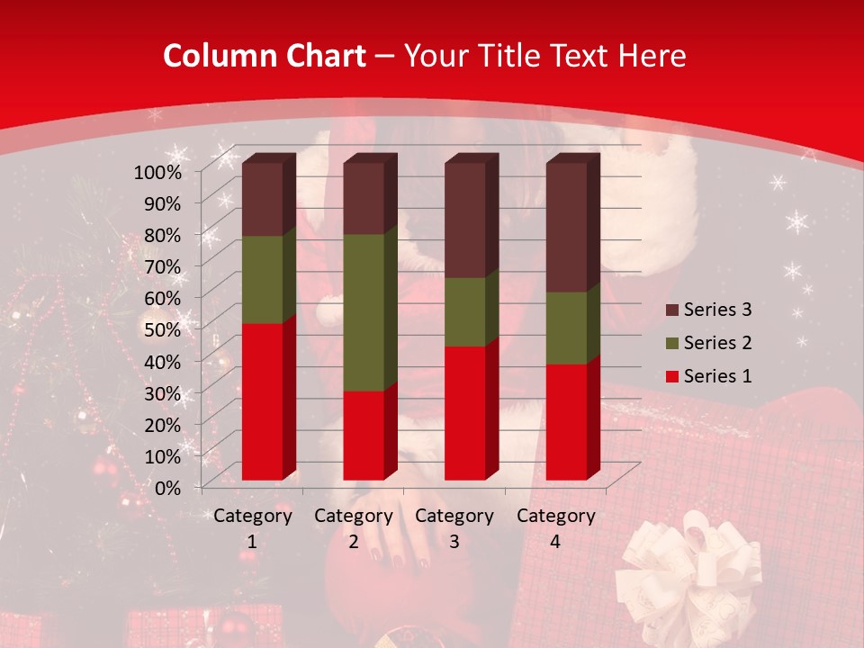 Pretty Winter Surprise PowerPoint Template