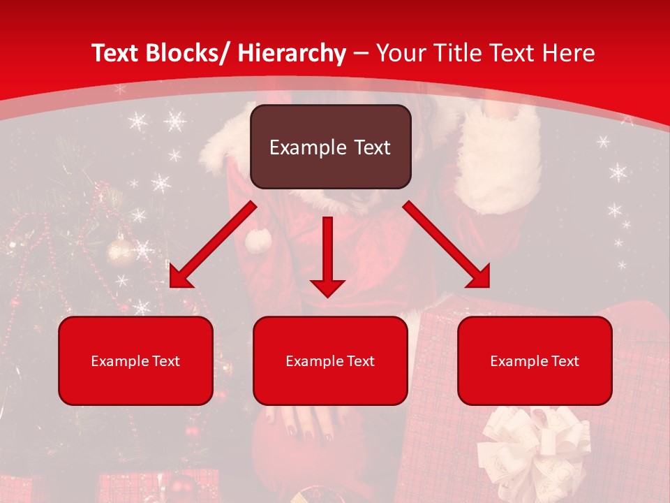 Pretty Winter Surprise PowerPoint Template