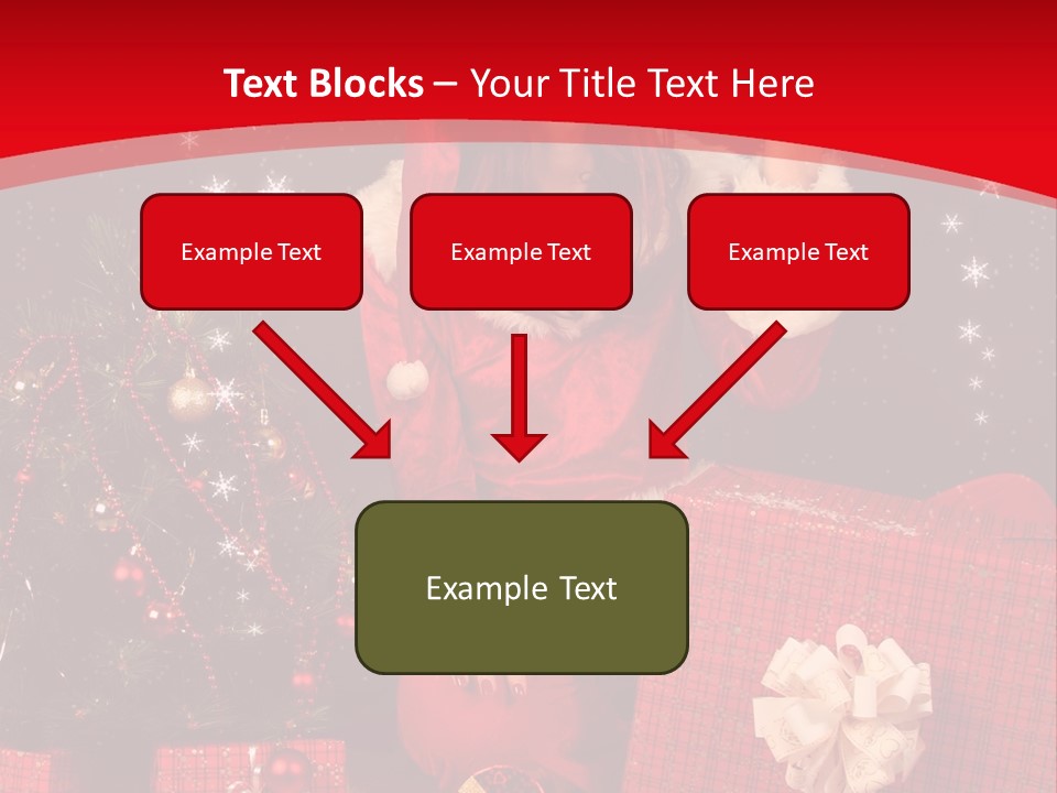 Pretty Winter Surprise PowerPoint Template