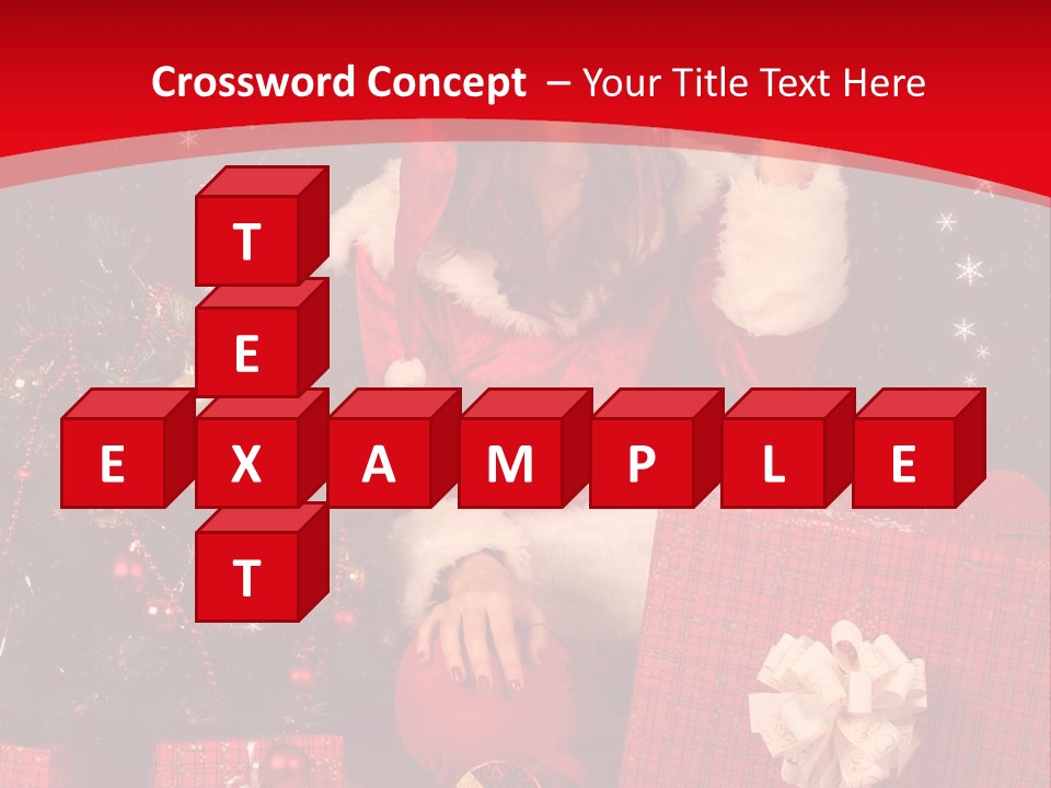 Pretty Winter Surprise PowerPoint Template