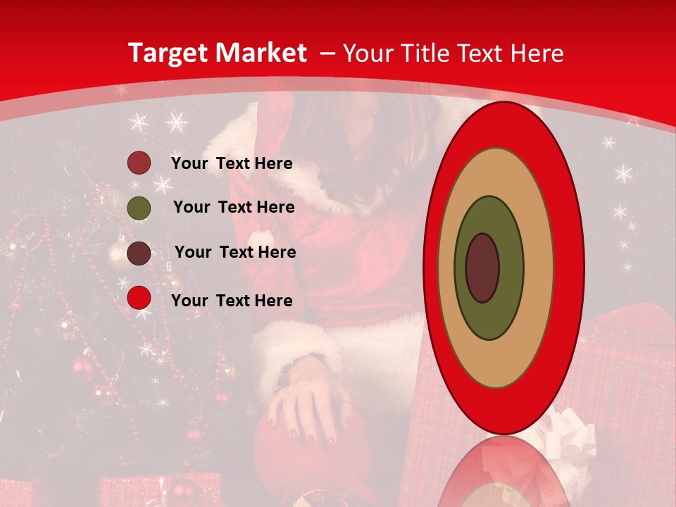 Pretty Winter Surprise PowerPoint Template