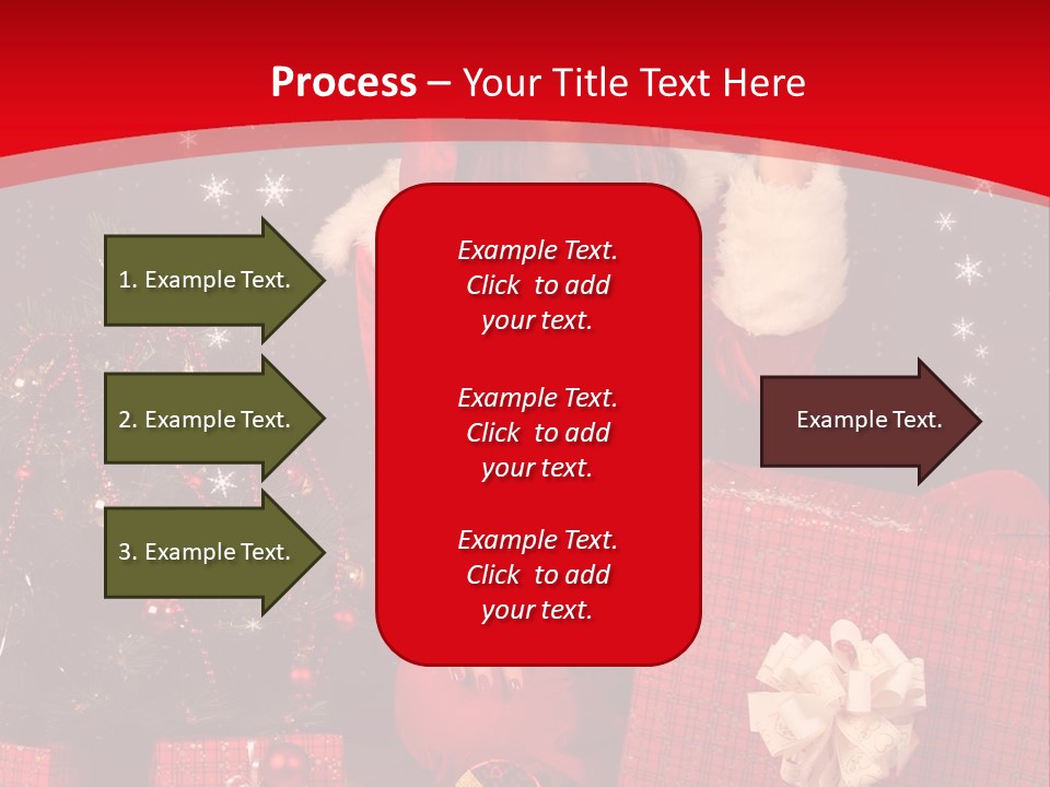 Pretty Winter Surprise PowerPoint Template