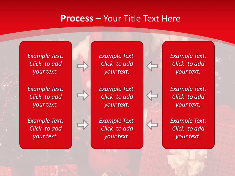 Pretty Winter Surprise PowerPoint Template