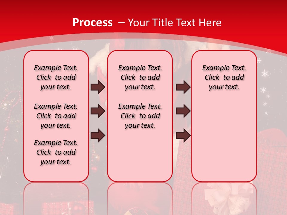 Pretty Winter Surprise PowerPoint Template