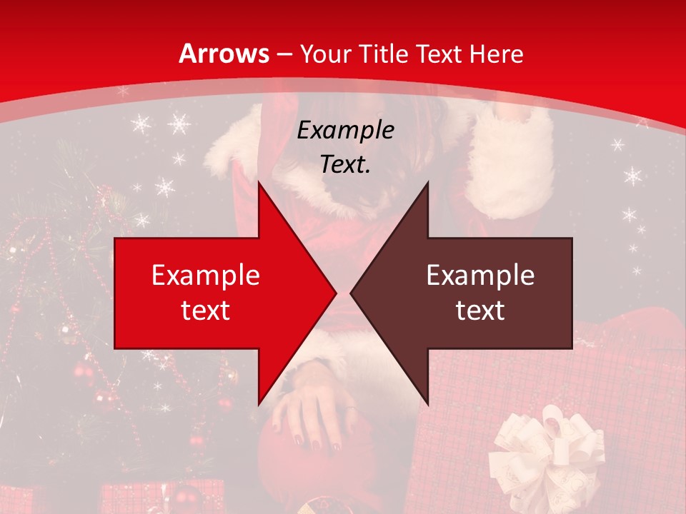 Pretty Winter Surprise PowerPoint Template