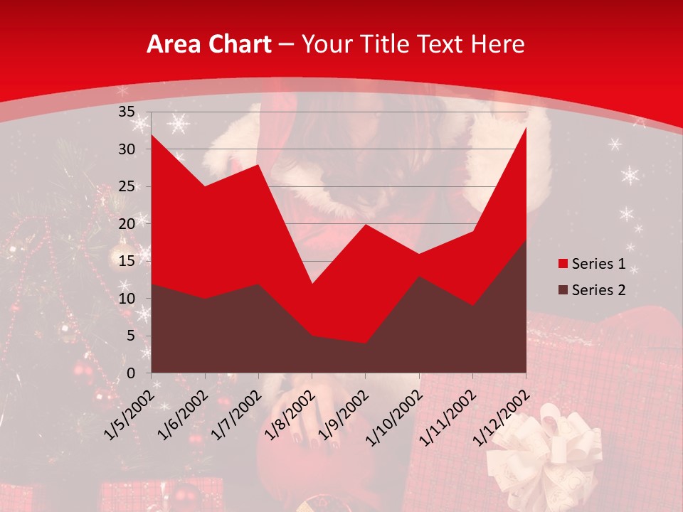 Pretty Winter Surprise PowerPoint Template