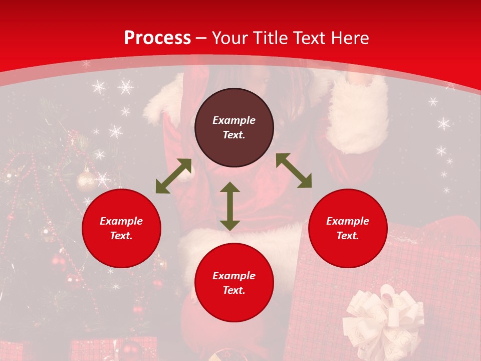 Pretty Winter Surprise PowerPoint Template