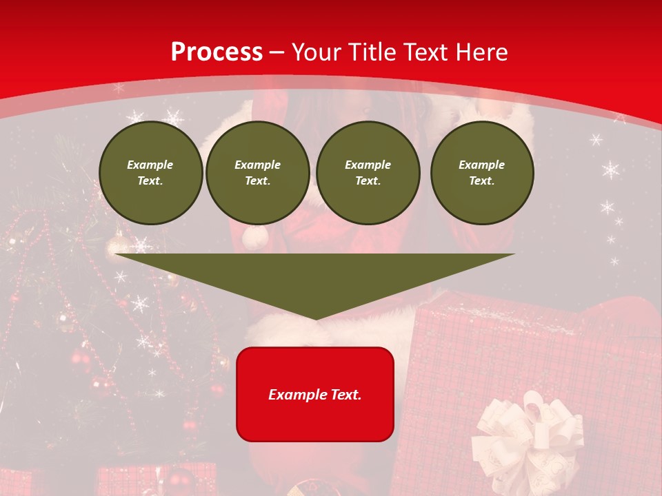 Pretty Winter Surprise PowerPoint Template