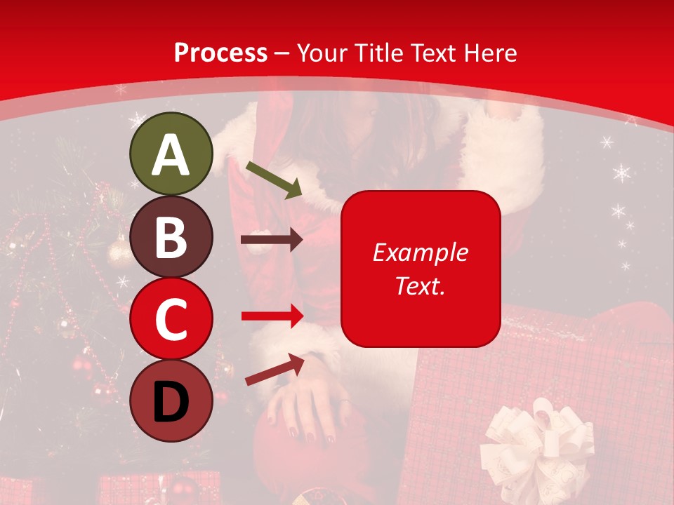 Pretty Winter Surprise PowerPoint Template