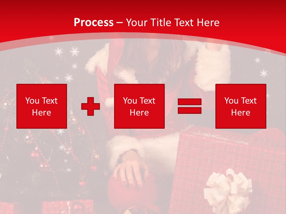 Pretty Winter Surprise PowerPoint Template