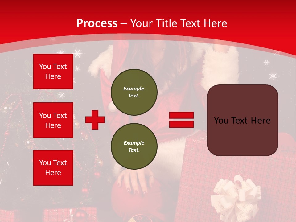 Pretty Winter Surprise PowerPoint Template