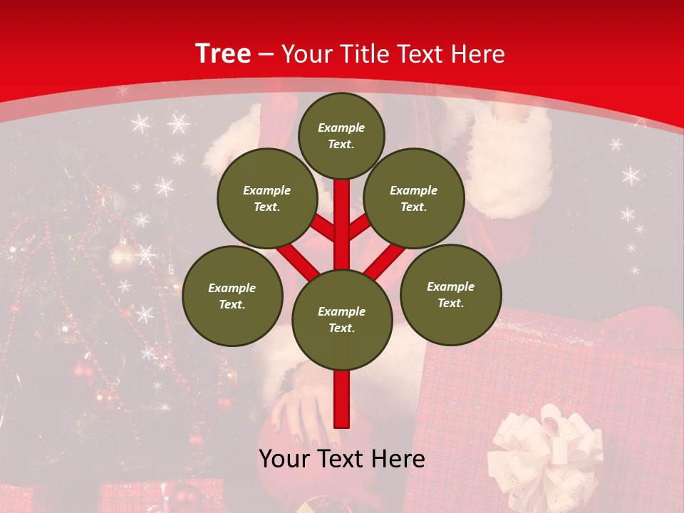 Pretty Winter Surprise PowerPoint Template