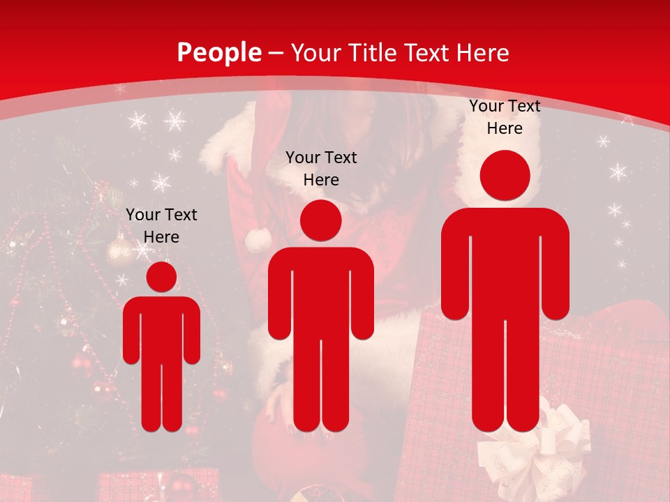 Pretty Winter Surprise PowerPoint Template