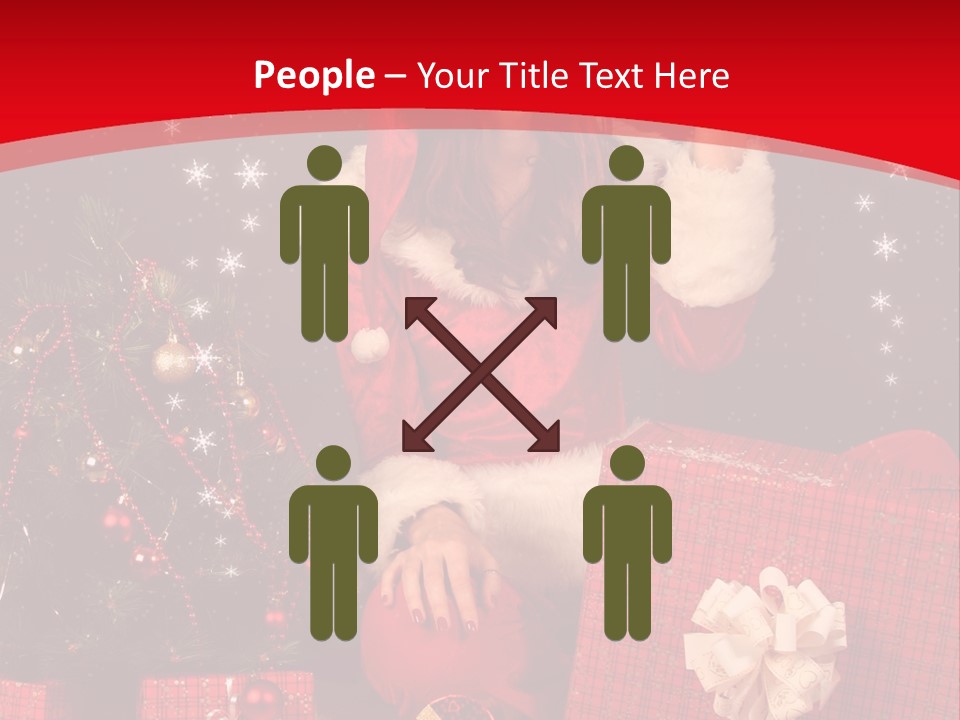 Pretty Winter Surprise PowerPoint Template