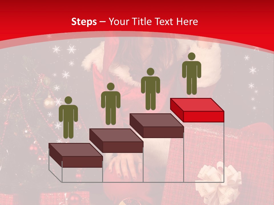 Pretty Winter Surprise PowerPoint Template