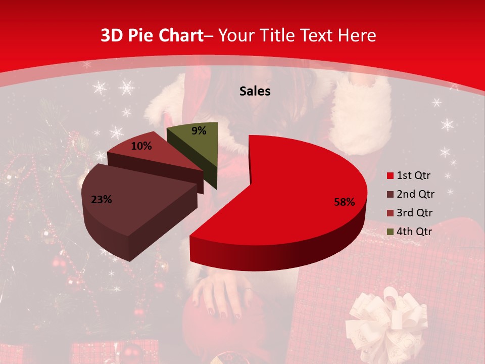 Pretty Winter Surprise PowerPoint Template