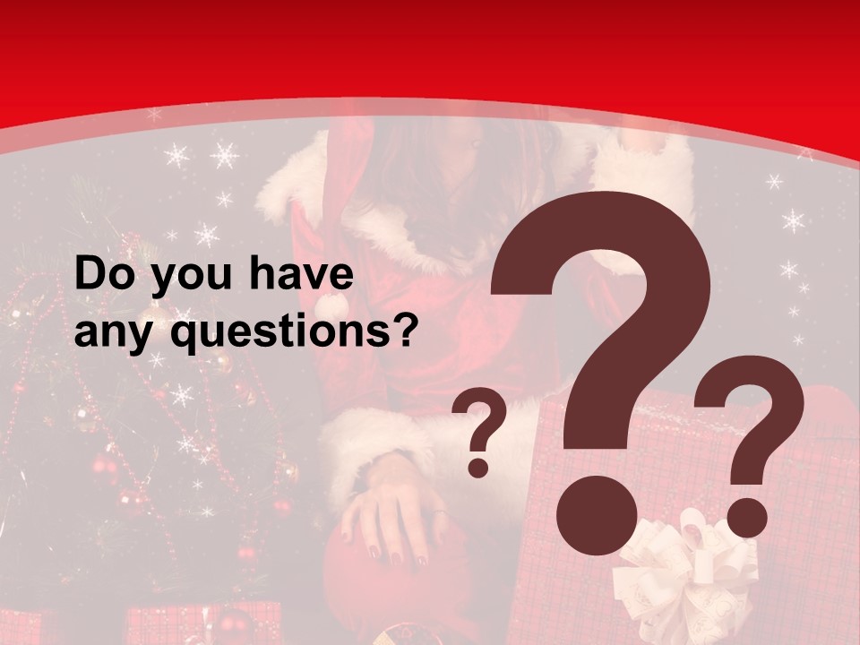 Pretty Winter Surprise PowerPoint Template