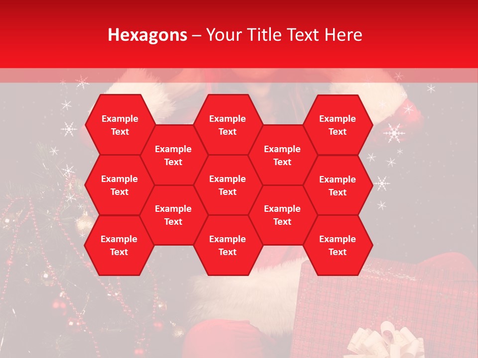 Young Winter Surprise PowerPoint Template