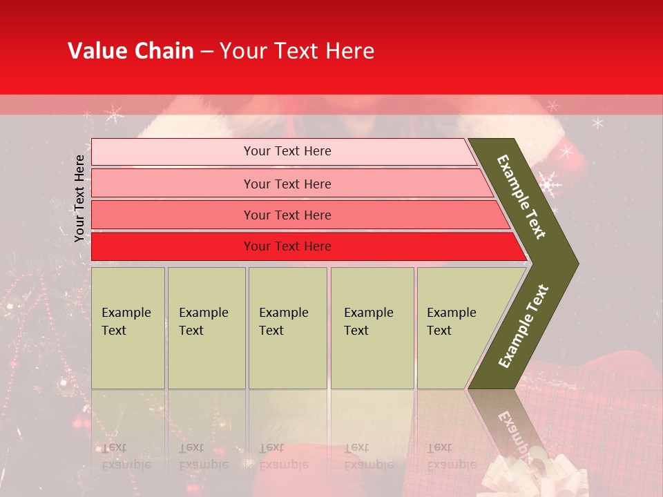 Young Winter Surprise PowerPoint Template