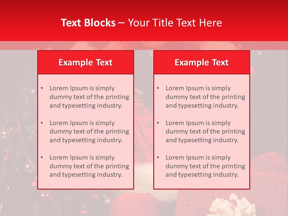 Young Winter Surprise PowerPoint Template