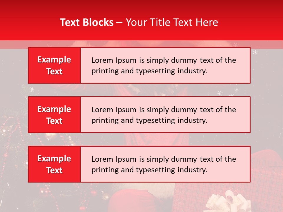 Young Winter Surprise PowerPoint Template