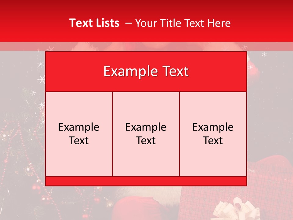 Young Winter Surprise PowerPoint Template