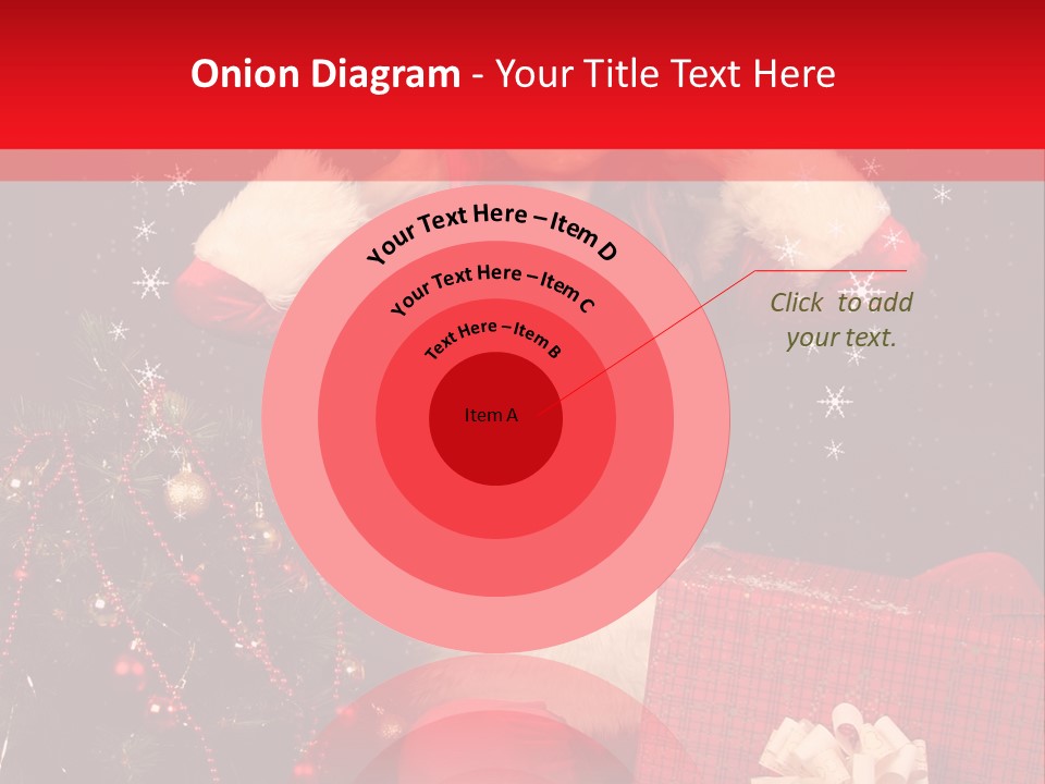 Young Winter Surprise PowerPoint Template