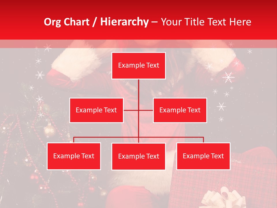 Young Winter Surprise PowerPoint Template