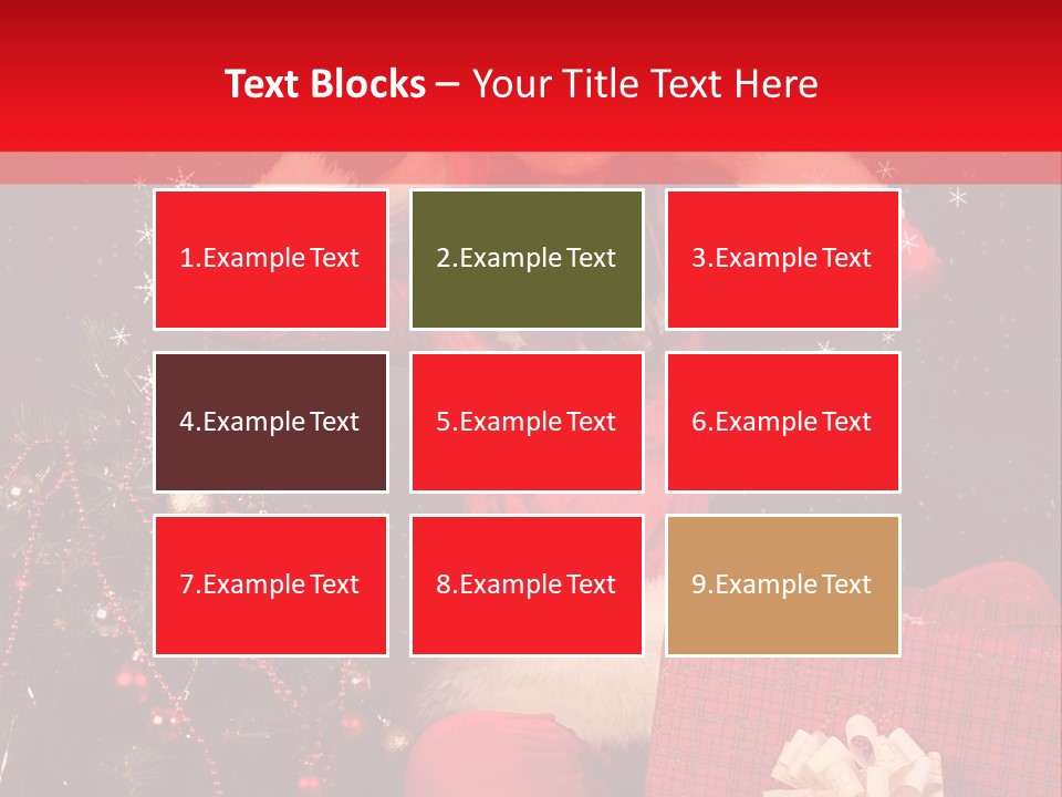 Young Winter Surprise PowerPoint Template