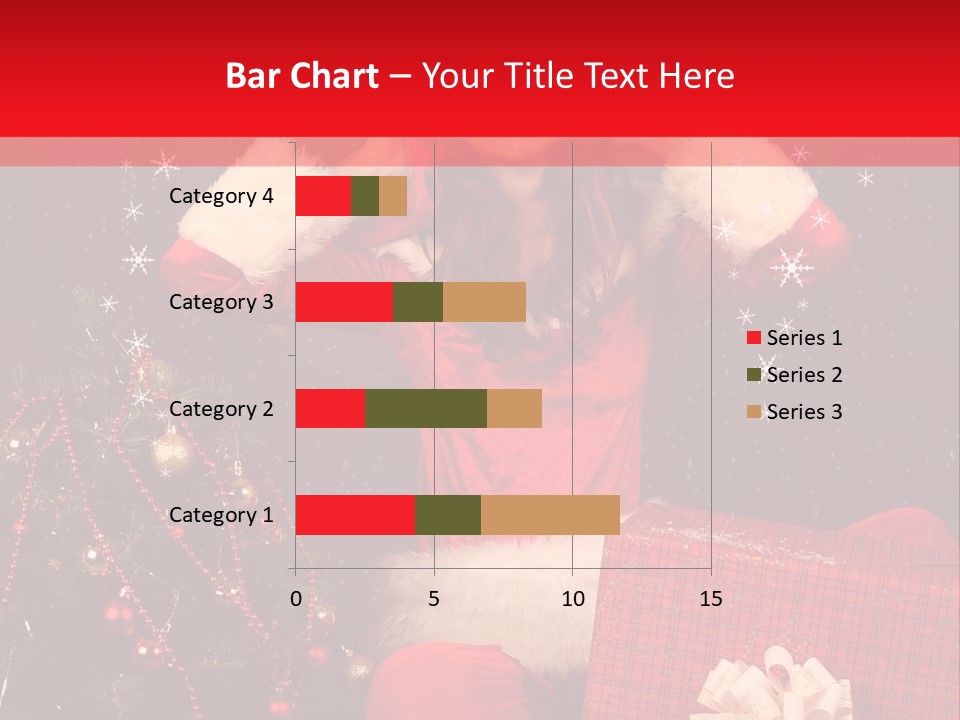Young Winter Surprise PowerPoint Template