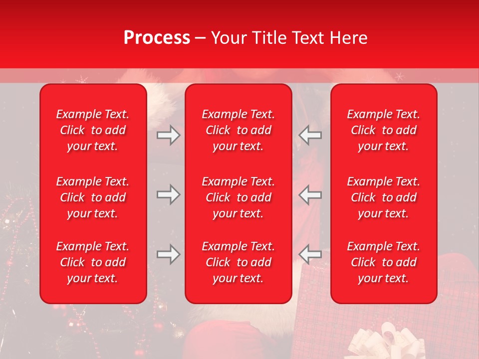 Young Winter Surprise PowerPoint Template